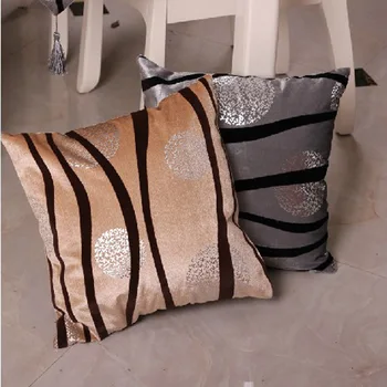 Aukšto rango Kinijos satino pagalvėlių apvalkalus sklandžiai Nereguliarus grūdų šiuolaikinės šilko kėdės užvalkalas papuošti