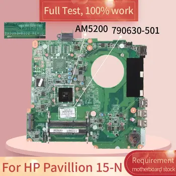 790630-601 HP Pavilion 15-N DA0U93MB6D2 790630-501 AM5200 Nešiojamojo kompiuterio motininės Plokštės visą bandymo 100% darbas