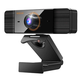 1080P Web Kamera, integruotas Mikrofonas 360 Laipsnių Sukimosi Pc, Nešiojamas Kompiuteris, USB Kamera, Plug and Play