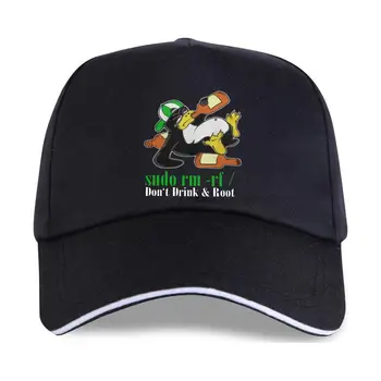 naujoji bžūp skrybėlę Vyrų Beisbolo kepuraitę Linux Pingvinas Sudo Rm-Rf aš negeriu Ir Šaknies Kūrėjas Derliaus Programuotojas, Programavimas, Kodavimas Ne