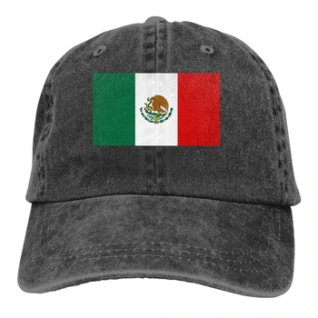 Meksikos vėliava Kaubojaus skrybėlę