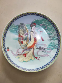 Puikūs Senovės Kinijos klasikinės svajonė raudona dvarų pobūdžio porceliano plokštė