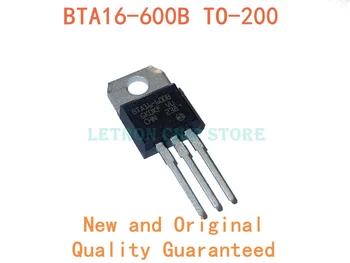 10vnt BTA16-600B TO-220 BTA16-600 TO220 16-600B BTA16 600V 16A simetriniai triodiniai tiristoriai naujas ir originalus