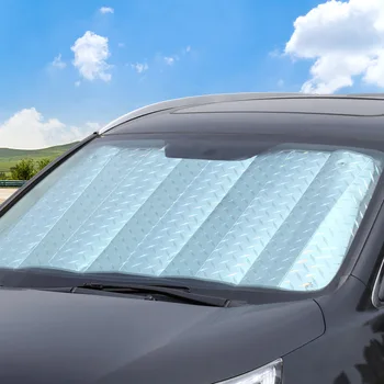 Automobilių skėtį nuo saulės Priekinio ir Galinio Lango Užuolaidėlė Atspalvį Sun Protector prekinis, galinis Stiklo Antveidis Dangtelis, Sulankstomas Kūdikių Automobilio Bagažo UV Apsauga