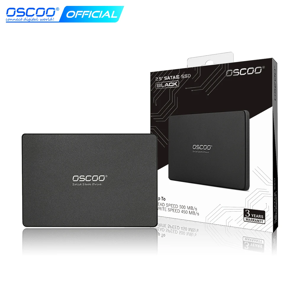 OSCOO SSD Kietąjį Diską, 2.5 colių SATAIII SSD Kietąjį Diską Solid State Drive 120GB 240GB Super Greitai Greitis Kompiuteris, Nešiojamas KOMPIUTERIS Nuotrauka 0