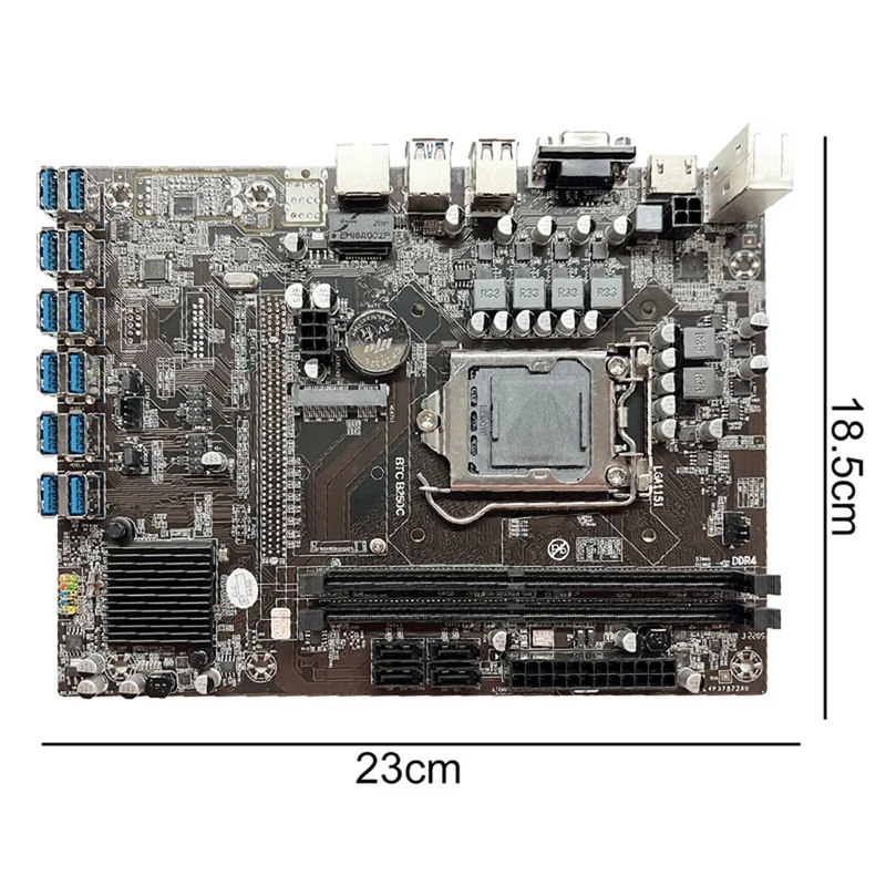 1Set DDR4 Lizdas Juoda Plokštė+G4400 CPU+Terminis Tepalas+Switch Kabelis+SATA Kabelis+RJ45 Tinklo Kabelis Nuotrauka 5