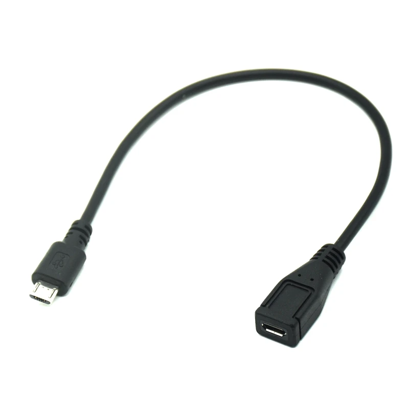 Micro USB 2.0 Full 5Pin Vyrų ir Moterų Išplėtimo jungties, Adapteris, kištuko Jungtis 90 Laipsnių Teisę & Kairę & Aukštyn ir Žemyn Kampu Nuotrauka 1