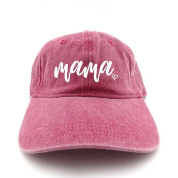 nauja mama skrybėlę nėštumo skelbimas 100% medvilnės plauti pamokų siuvinėjimo sporto beisbolo kepuraitę motinos diena dovana tėtis skrybėlę