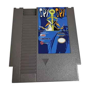 SPY VS SPY-Žaidimas Kasetė Konsolės Vieną kortelę, 72 Pin NTSC ir PAL Žaidimų Konsolės