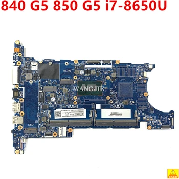 HP EliteBook 840 G5 850 G5 Naudojamas Nešiojamas Plokštė i7-8650U L15522-601 L15522-001 6050A2945601-MB-A01 DDR4 100% Testuotas