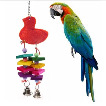1Pc Spalvingas Paukštis Kramtyti Žaislus Narve Sūpynės Įkandimų Pet Papūga Žaislas Papūga Budgie Žaisti Naminių Reikmenys
