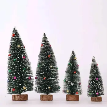 Dekoratyviniai Atostogų Lango Medis Linksmų Kalėdų Dekoro Miniatiūriniai Kalėdinė Dekoracija Spalvingų Karoliukų Kalėdų Dovana