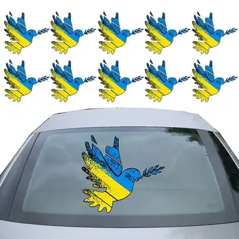 Ukrainos Balandis, Taikos Lipdukas Taikos Ukrainos Dove Simbolis Vandeniui Lipdukai Geltona Mėlyna Spalvos Lipdukai Automobilio Sunkvežimis