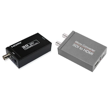 1 Vnt 3G SDI Į HDMI Konverteris, 1080P HDTV Audio Video Adapteris & 1 Vnt SDI HDMI Mini 3G HD SD-SDI Vaizdo Mini Skaičiuoklė