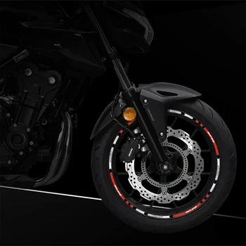 Motociklo Asmenybės šviesą Atspindinčios Hub Lipdukas Vandeniui Ratlankiai Aplikacijos Honda HORNET 600 Motociklo Priedai