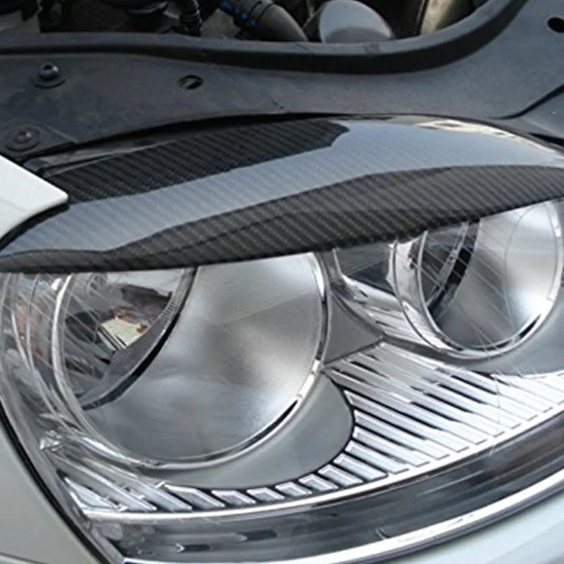 VW GOLF 5 MK5 GTI-R R32 Priekio priekinis žibintas Akis Dangčio Antakių Vokų Padengti Apdaila 2005-2007 Metų Automobilio 