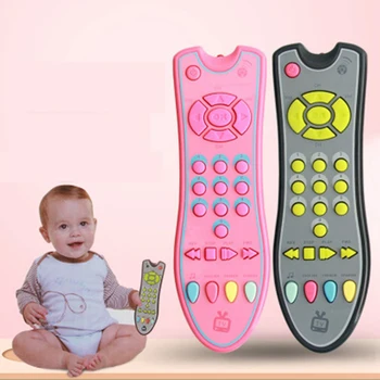 Nuotolinio Valdymo Žaislas su Šviesos, Garso Imitavimo Tėvų-vaikų anglų kalbos Mokymosi Žaislai Intelektinės Aids Elektros Valdytojas Kūdikių