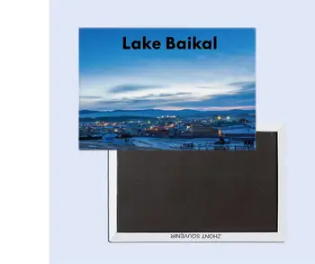 Baikalo ežeras, Rusijos Turistų suvenyrų Magnetinio šaldytuvas magnetas Namų puošybai Suasmenintų dovanų
