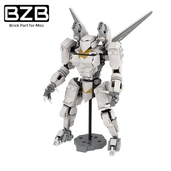 BZB SS 35284 Kūrybos Mecha Engel-01 MK-II Robotas Blokai Modelis Vaikas Berniukas 