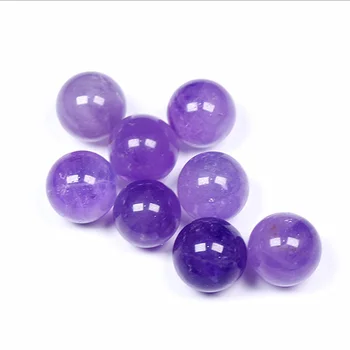 Natūralaus poliruoto crystal ball mini natūralus kvarco violetinis ametistas krištolo rutuliai, skirtas parduoti