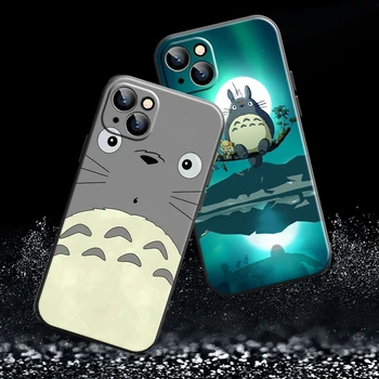 Japonijos Anime Totoro Miyazaki Telefono dėklas Skirtas Apple iPhone 