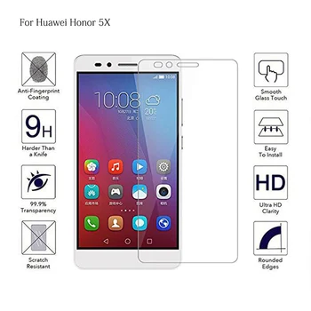 Grūdintas Telefonas Stiklo Huawei Honor Žaisti 5X Ekrano apsaugos Huawei Mate7 Mini Honor5X Apsauginės Plėvelės Stiklo