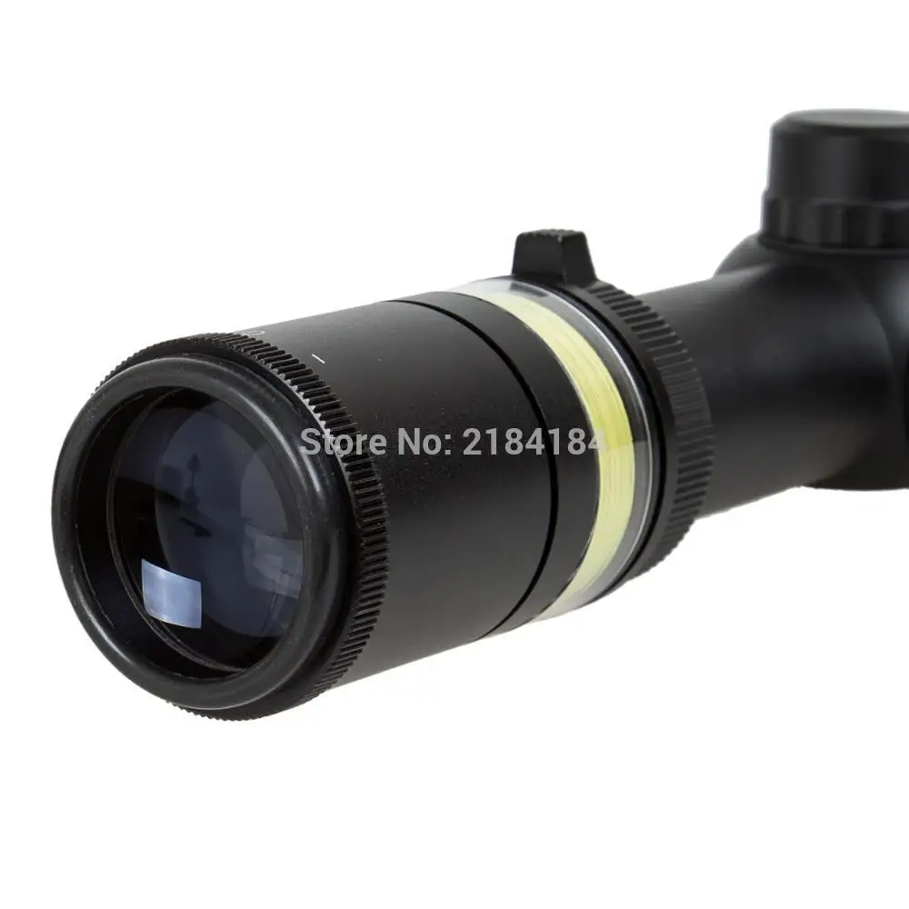 2018 NAUJA 1.5-6x24 Riflescope Žalia Optinio Pluošto Medžioklės Nemokamas Pristatymas Nuotrauka 5