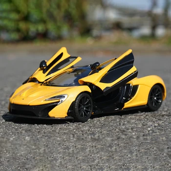 2021 Naujas 1:24 Superautomobilį McLaren P1 Automobilio modelį Lydinio Traukti Atgal, Vaikas Automobilį Žaislas 2 atvertos Durys Vaikų Dovanų Didmeninės