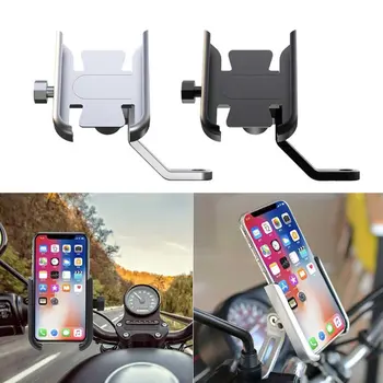 G12 Mobiliojo Telefono Laikiklis, Universalus Metalo Bike, Motociklų Veidrodėliai Vairo Išmaniųjų Telefonų Turėtojas Stovo Tvirtinimas Xiaomi 