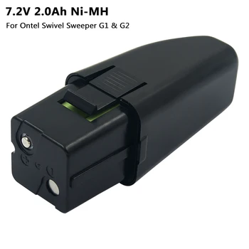 Dulkių Siurbliai Pakeitimo Rehcargeable Baterija 7.2 V 2000mAh Ni-MH už Ontel Swivel Sweeper G1 & G2 aukštos kokybės Nimh Baterijos