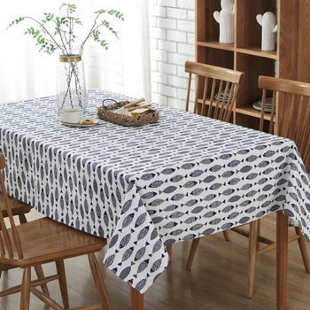 Nauja staltiesė medvilnės skalbiniai spausdinimo staltiesė namų asmenybės Europos valgomasis stalas audiniai, namų tekstilės gaminiai