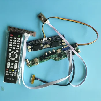 Rinkinys LM201WE3-(TL)(A1)(TL)(B1)4 lempos 1680X1050 Nuotoline Signalo 30pin LCD Valdiklio plokštės Modulis VGA, AV-TV USB Naujos Tvarkyklės